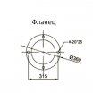 ДЕКОР 6 СТАЛЬ (ТРУБА 89ММ)