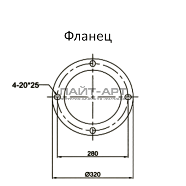 ДЕКОР 4 СТАЛЬ (ТРУБА 76ММ)