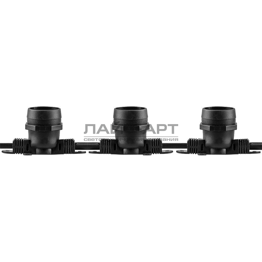 Гирлянда ЛАЙТ-АРТ БЛ50 230V чёрный IP65    