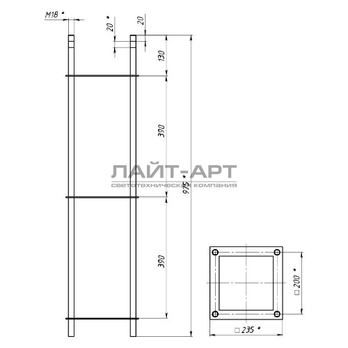 Каркас для фундамента 200К